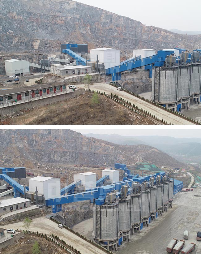 河北邯鄲涉縣時產(chǎn)1500噸骨料生產(chǎn)線 河北邯鄲涉縣時產(chǎn)1500噸骨料生產(chǎn)線