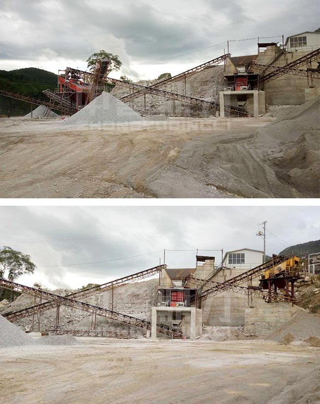 云南玉磨時產(chǎn)400噸石料生產(chǎn)線 云南玉磨時產(chǎn)400噸石料生產(chǎn)線