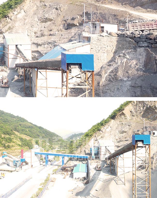 陜西省安康市玄武巖砂石料加工生產(chǎn)線 陜西省安康市玄武巖砂石料加工生產(chǎn)線