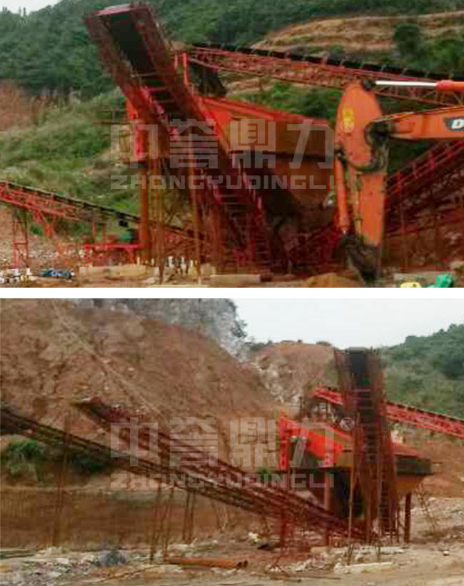 江西宜昌時產(chǎn)100噸石料生產(chǎn)線 江西宜昌時產(chǎn)100噸石料生產(chǎn)線