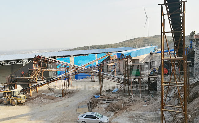 時產(chǎn)100噸機制砂對輥生產(chǎn)線配套設(shè)備 時產(chǎn)100噸機制砂對輥生產(chǎn)線配套設(shè)備