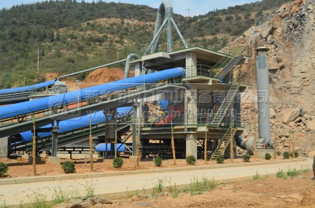 湖北宜昌時(shí)產(chǎn)600噸石料生產(chǎn)線