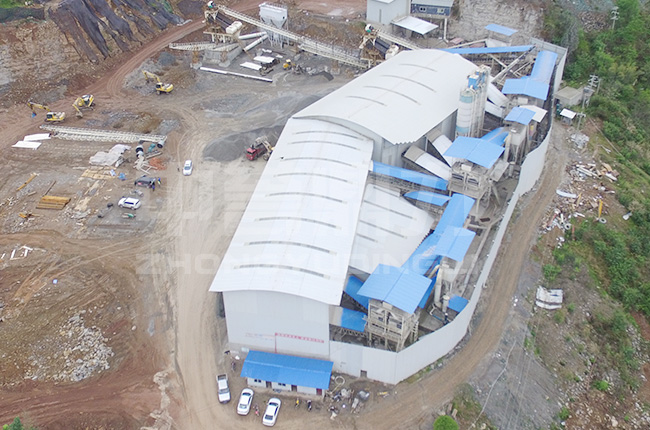 方解石生產(chǎn)線