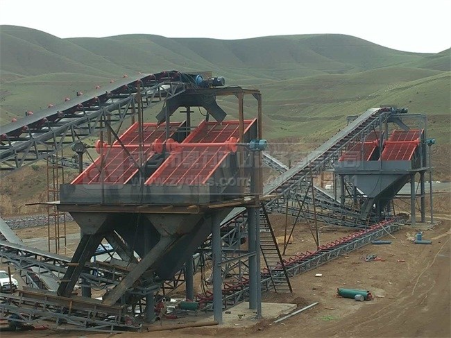 石料生產(chǎn)線的總體布局應(yīng)遵循以下原則