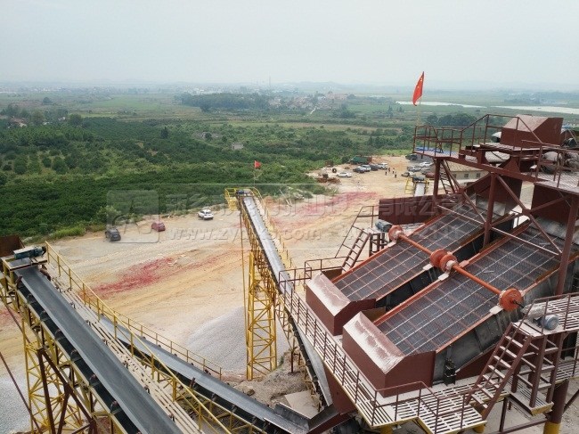 破碎篩分生產(chǎn)線的配置和特點(diǎn)