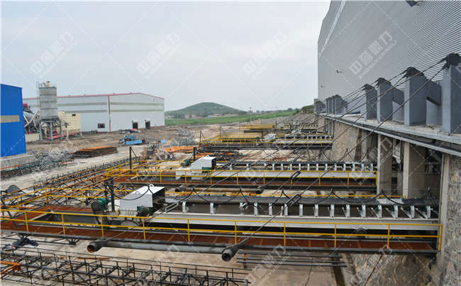 環(huán)保石子生產(chǎn)線設(shè)備-室外現(xiàn)場