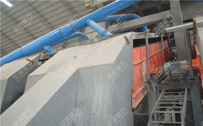 砂石骨料生產(chǎn)線設(shè)備--篩分系統(tǒng)