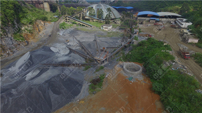 石子廠石料生產(chǎn)線圖