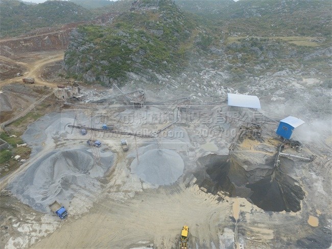 一天兩千噸石子生產(chǎn)線