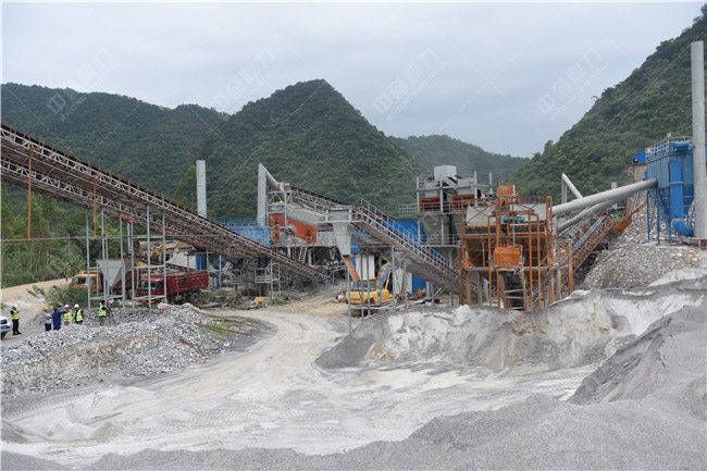 礦山生產(chǎn)線景圖片