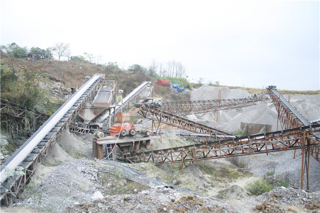 湖南省時產(chǎn)50噸石灰石制沙生產(chǎn)線