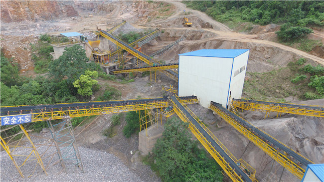 時產(chǎn)500噸破碎制砂生產(chǎn)線-湖南省婁底市雙峰縣湘軍混凝土建材