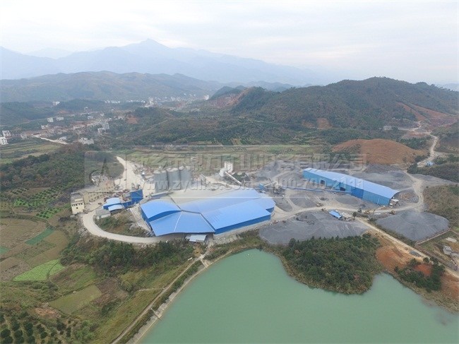 時產(chǎn)500噸破碎制砂生產(chǎn)線-湖南省邵陽市新寧縣鑫旺建材