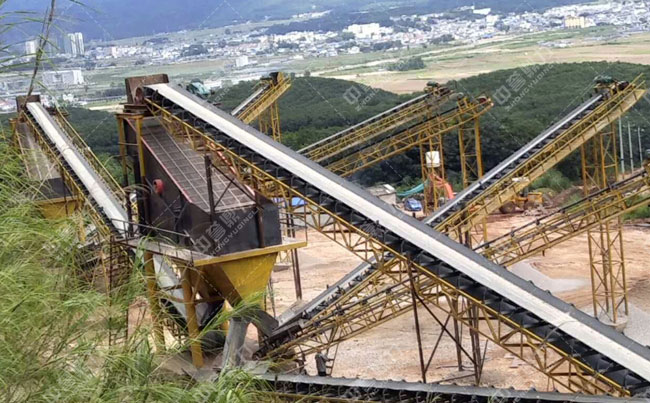 石灰石制砂生產(chǎn)線