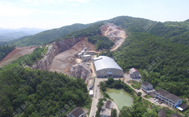湖南省婁底市壩塘采石場(chǎng)
