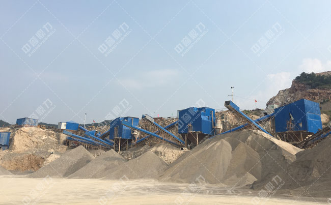 石灰石制砂生產(chǎn)線配置
