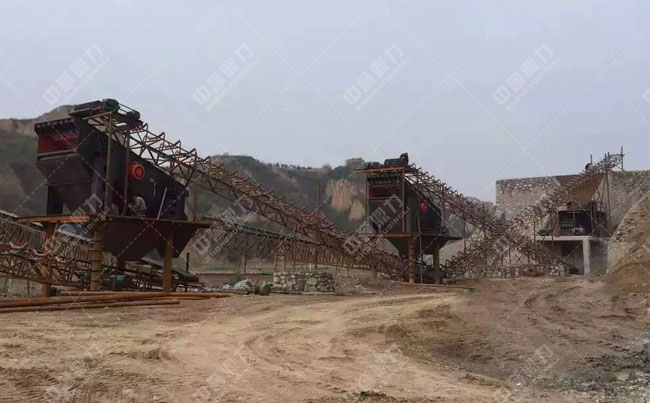 機制砂生產(chǎn)線流程