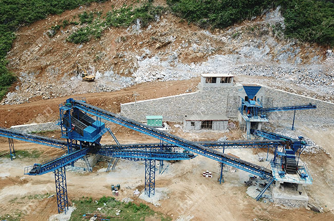 石灰石打砂生產(chǎn)線優(yōu)勢