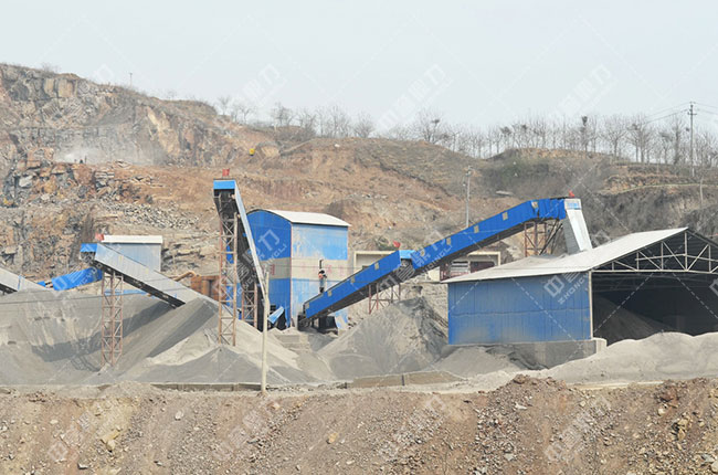 石料制砂生產(chǎn)線