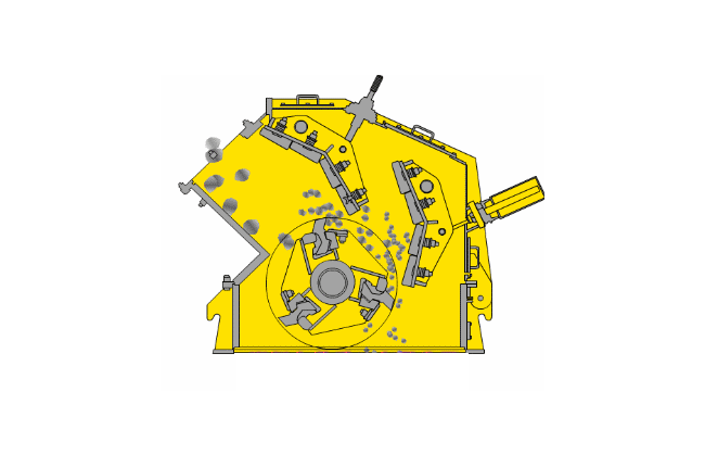 反擊式破碎機工作原理